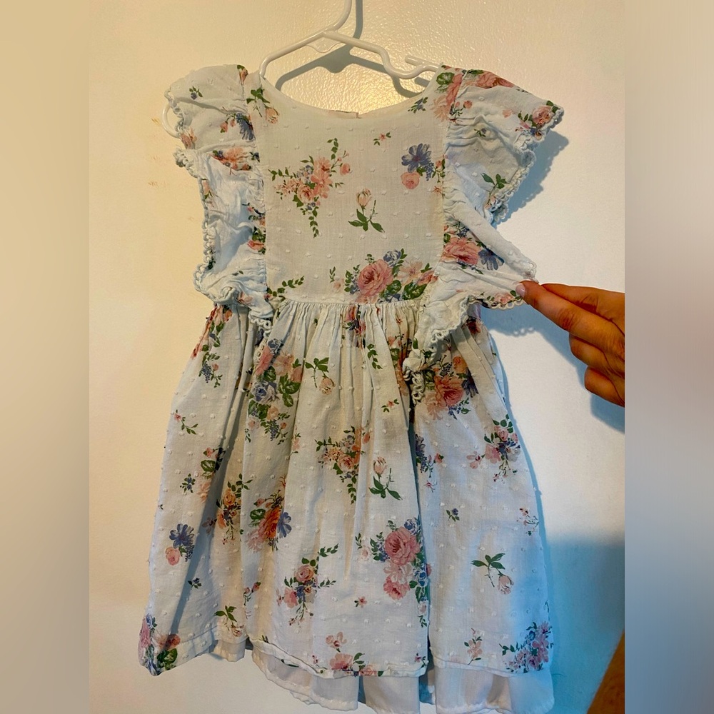 4t floral dress